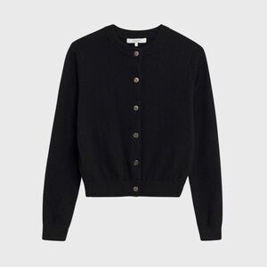 Almina Concept Classic Crew Wool Cardigan